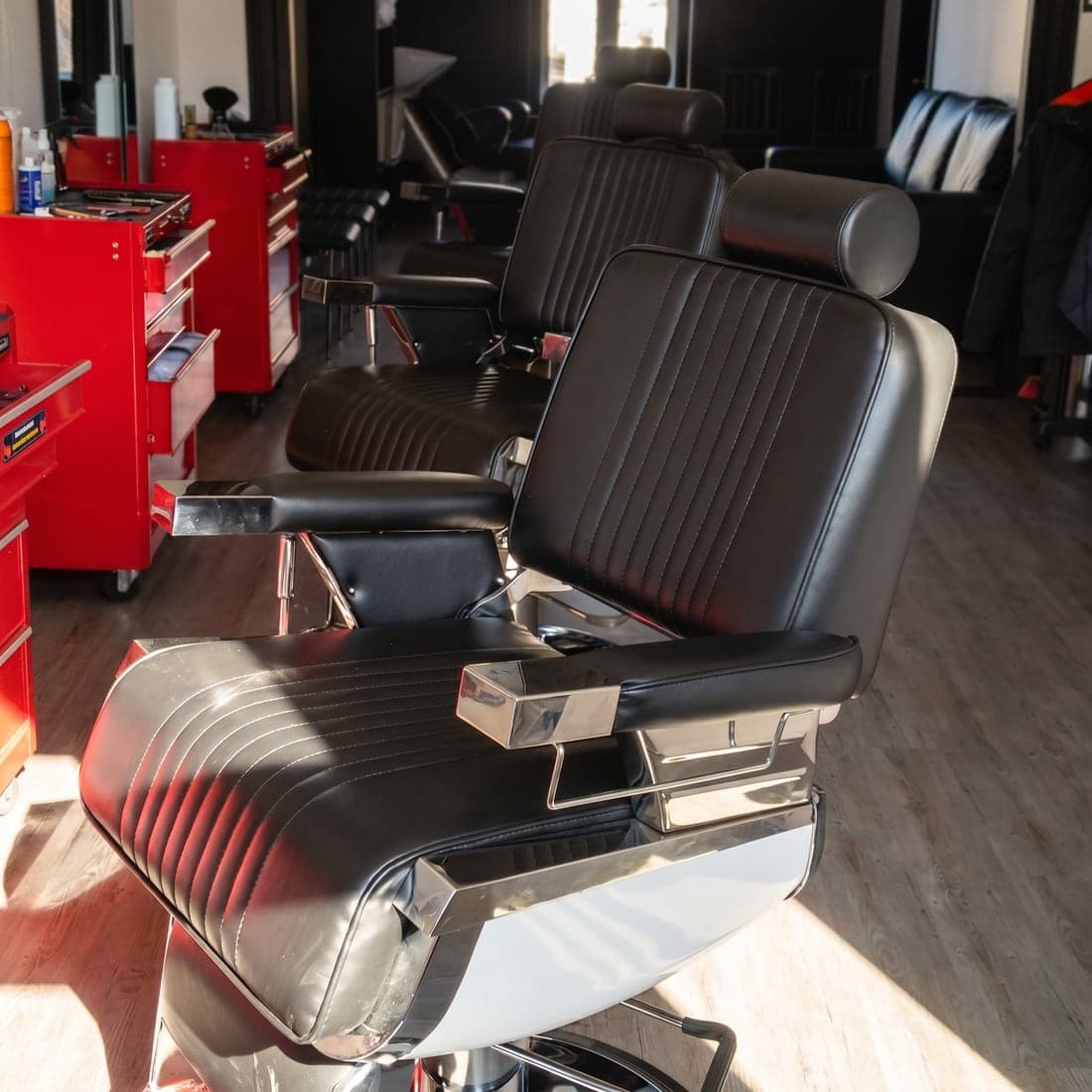 Les chaises de barbier de l'Atelier